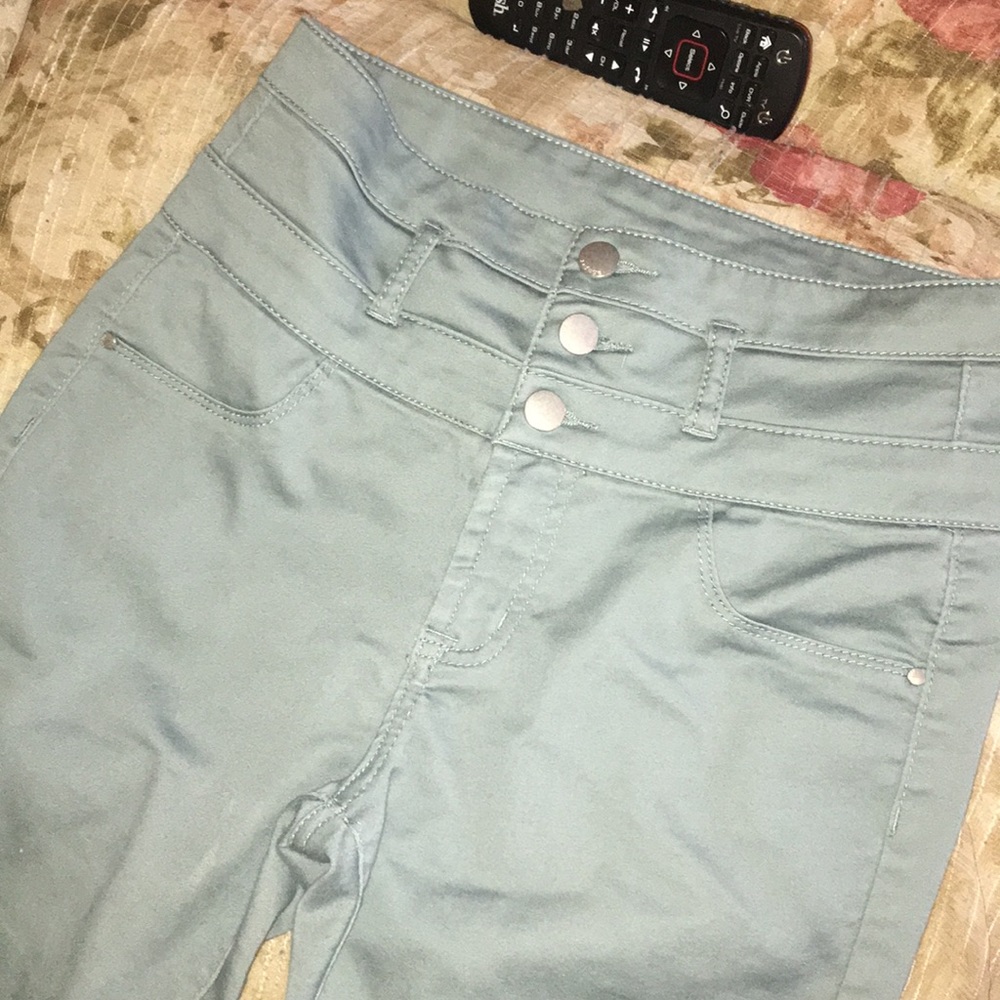 Dark blue greenish pants